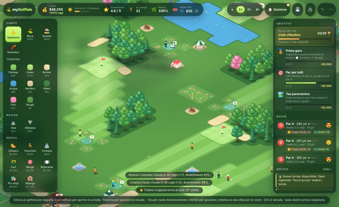 Il gioco su computer: il campo, gli strumenti e gli obiettivi